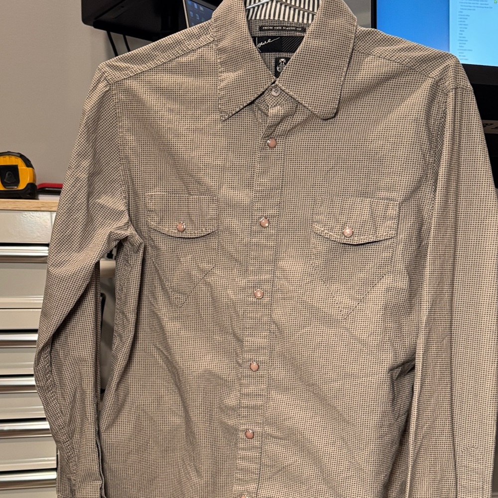Howe pearl snap western shirt